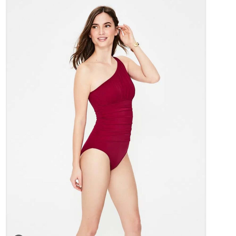 Boden Red Sorrento Swimsuit - Picture 2 of 13